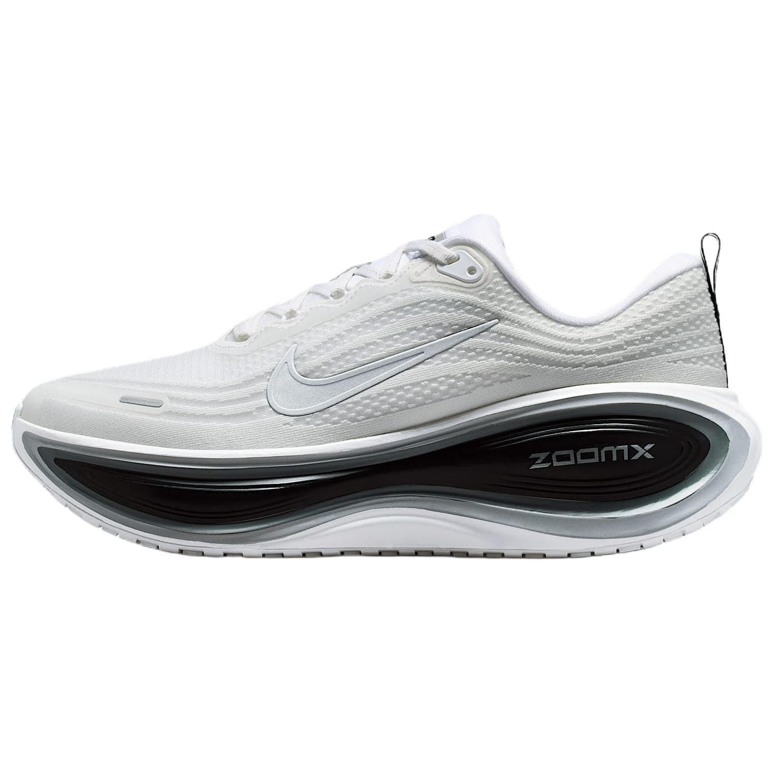 Кроссовки для бега NIKE Vomero Plus Амортизация Дышащий Oтскок Low Топ Беговые кроссовки Мужской Белый черный