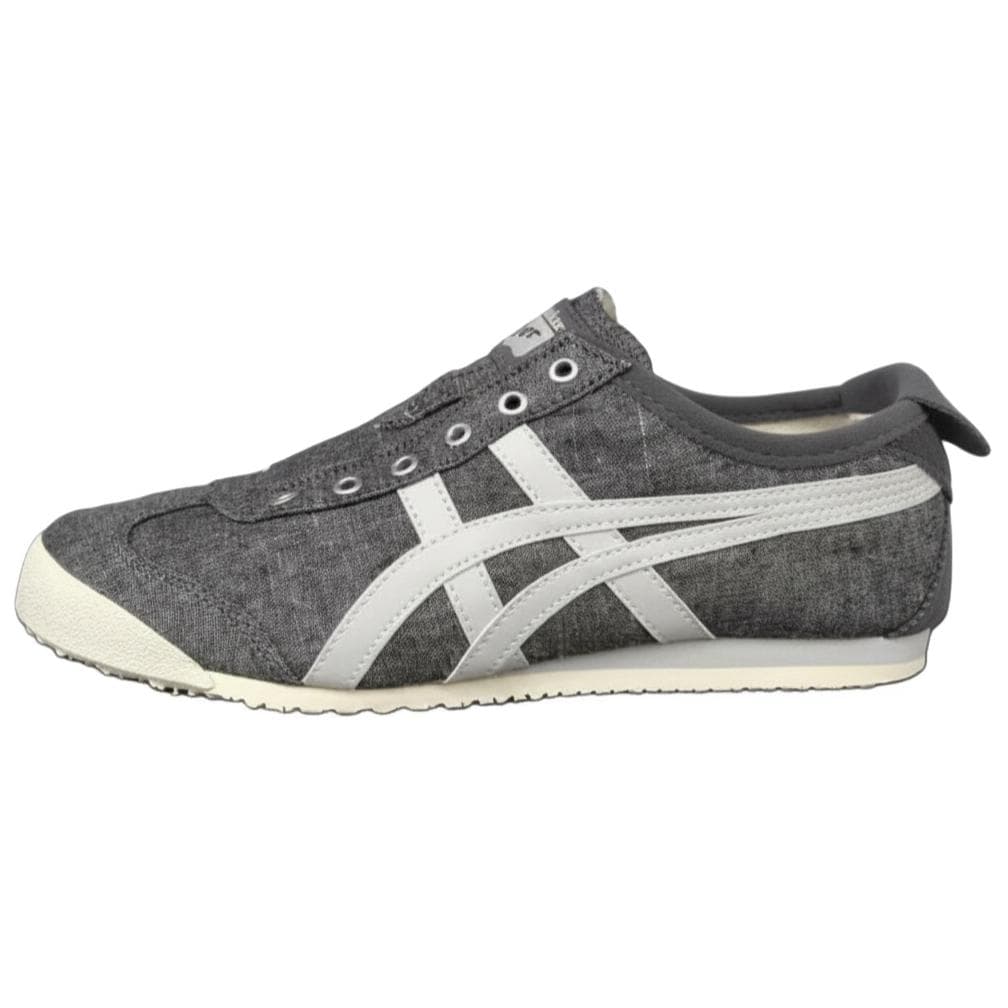 Кроссовки Onitsuka Tiger MEXICO 66 SLIP-on Текстиль Синтетическая Кожа Низкий Верх Повседневная Обувь Унисекс Серый - изображение 1