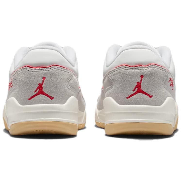 Кроссовки Jordan Flight Court Vintage Баскетбольные кроссовки Мужские Серый Белый - изображение 4