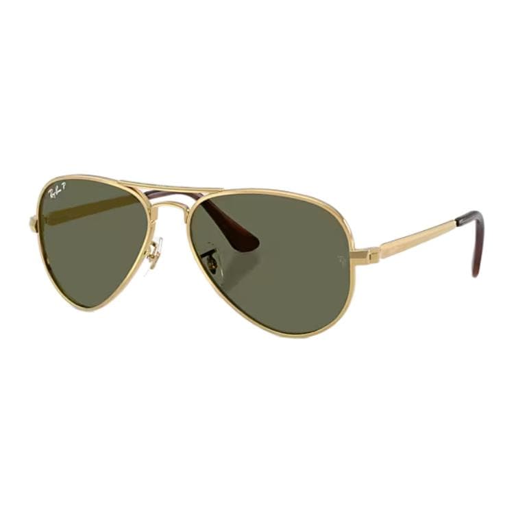 Солнцезащитные очки RayBan Металлические Aviators Солнцезащитные очки Унисекс Полированное Золото - изображение 1