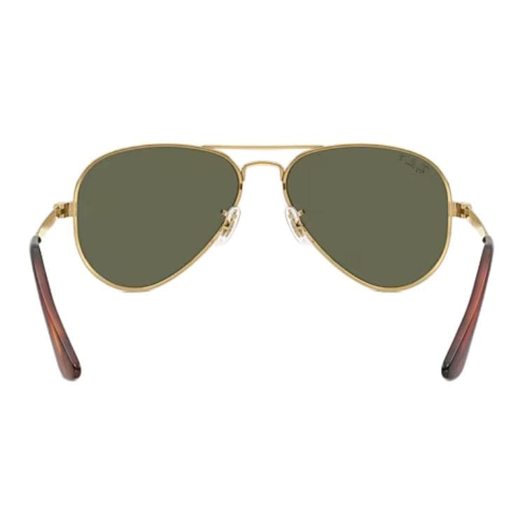 Солнцезащитные очки RayBan Металлические Aviators Солнцезащитные очки Унисекс Полированное Золото - изображение 6