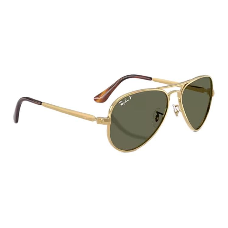Солнцезащитные очки RayBan Металлические Aviators Солнцезащитные очки Унисекс Полированное Золото - изображение 4