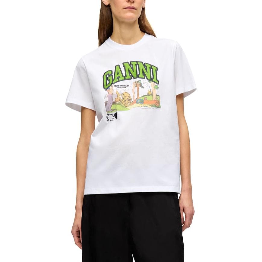 Футболка GANNI SS25 T — фото 2
