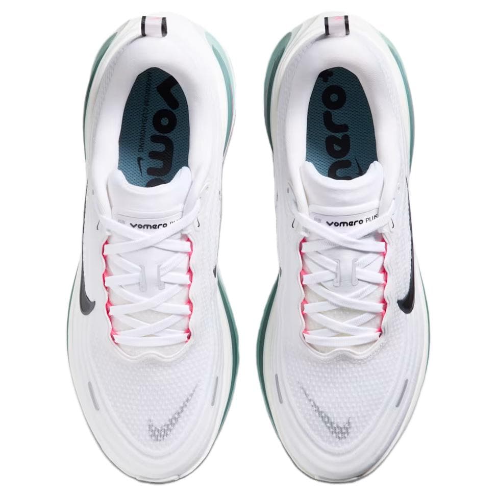 Кроссовки для бега NIKE Vomero Plus Износостойкие Дышащие Низкие Беговые Кроссовки Мужские Белые - изображение 3