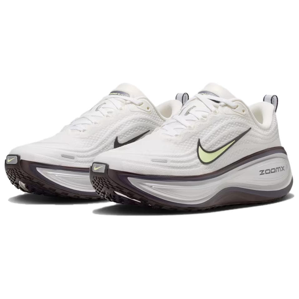 Кроссовки для бега NIKE Vomero Plus Износостойкие Дышащие С низким верхом Беговые кроссовки Женские Белые - изображение 2