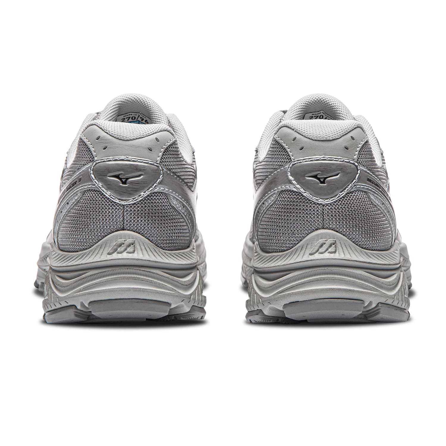 Кроссовки для бега Mizuno Racer S Устойчивый к истиранию Дышащие Низкие Повседневные Беговые Кроссовки Унисекс Туманно-Серый - изображение 5