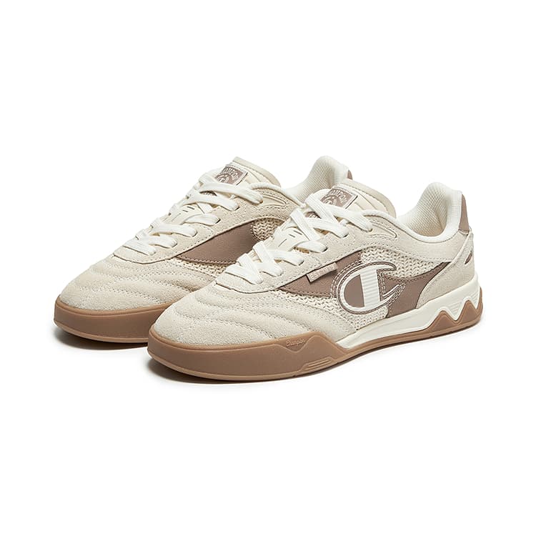 Кроссовки Champion Low Top Скейтборд Кроссовки Женские Лен Бархат Коричневый - изображение 3