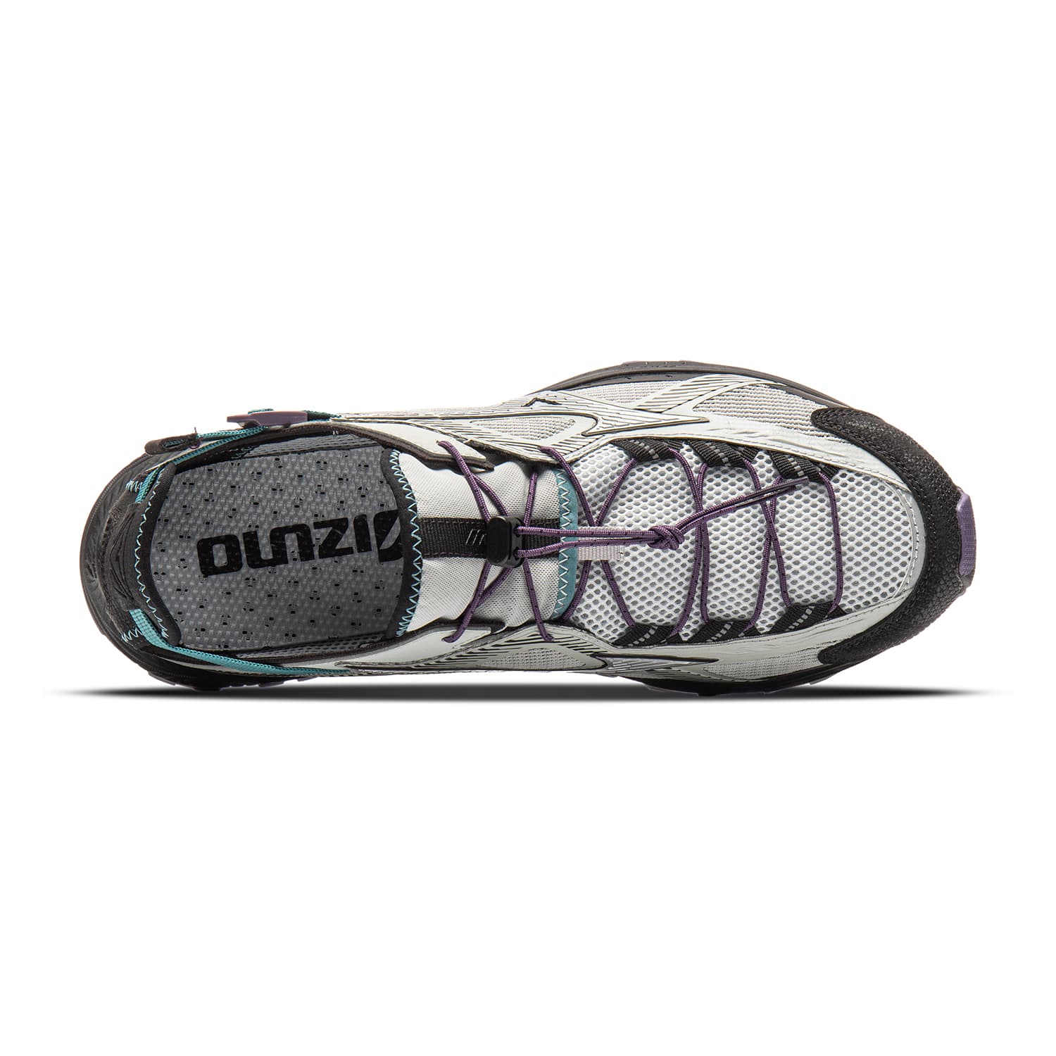 Сандалии Mizuno Racer Trail Горная Обувь Унисекс Антарктический Серый Черный - изображение 3