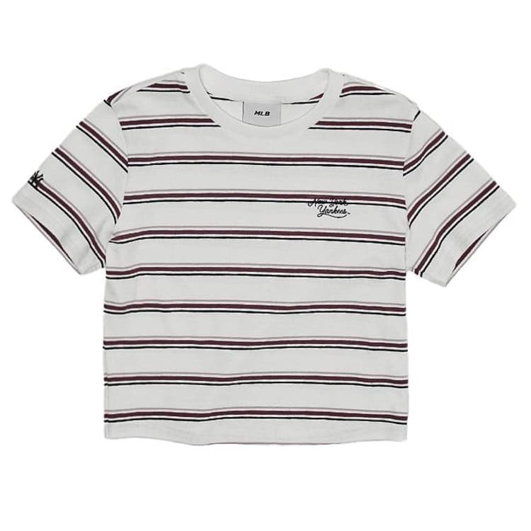 Футболка MLB New York Yankees SS26 Стандартная (Standard) T-Shirt Женская - изображение 1