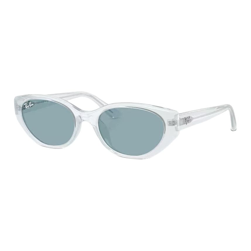 Солнцезащитные очки RayBan Литьевые Овалные Солнцезащитные Очки Унисекс Полированные Прозрачные Матовые - изображение 1