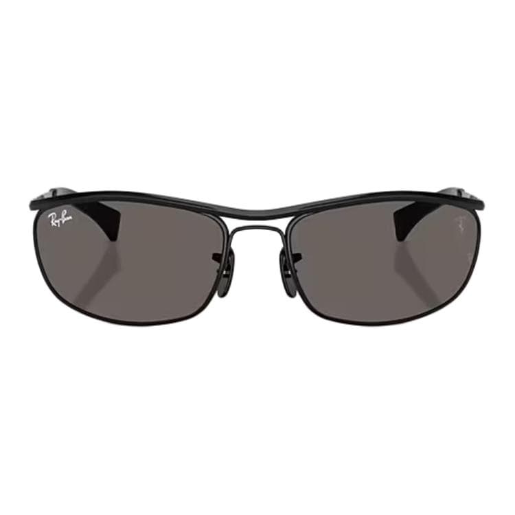 Солнцезащитные очки RayBan Металлические Овалные Солнцезащитные Очки Унисекс Черные - изображение 2