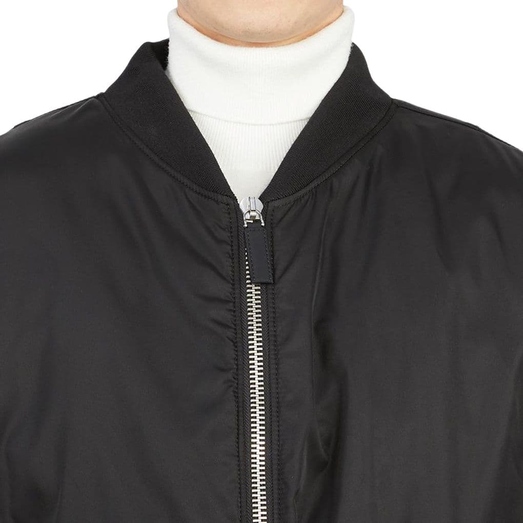 Куртка Prada FW22 Belted Jacket Black - изображение 4