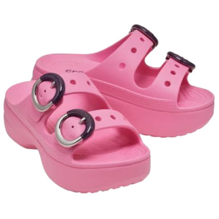 Сандалии Crocs Saturday Шлепанцы Женские Розовые - изображение 3