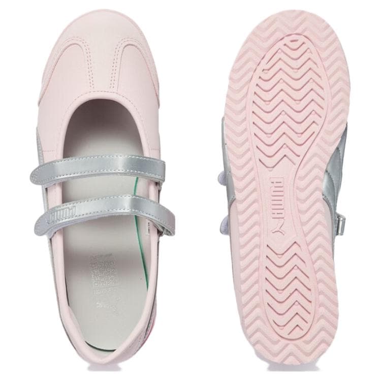 PUMA Turino 2 Туфли Мэри Джейн Женские Серебристо-Розовые - изображение 5