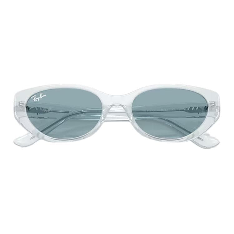 Солнцезащитные очки RayBan Литьевые Овалные Солнцезащитные Очки Унисекс Полированные Прозрачные Матовые - изображение 3
