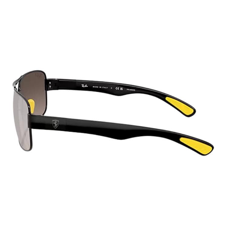 Солнцезащитные очки RayBan Металлические Квадратные Солнцезащитные Очки Унисекс Черные - изображение 4