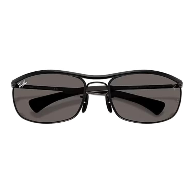 Солнцезащитные очки RayBan Металлические Овалные Солнцезащитные Очки Унисекс Черные - изображение 5