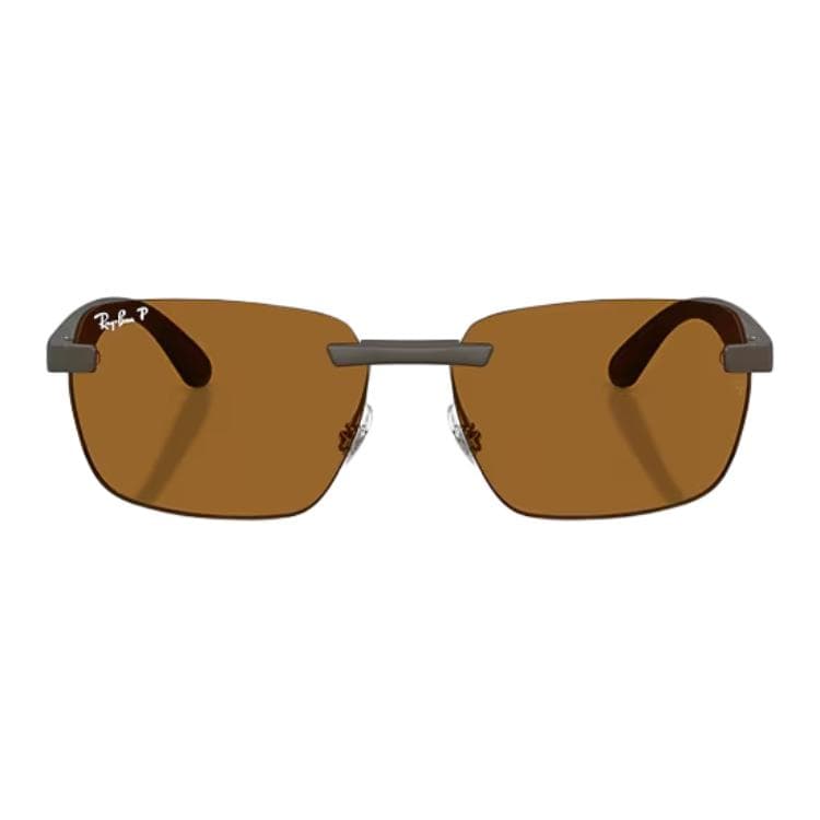 Солнцезащитные очки RayBan Peek Полимерные фигурные солнцезащитные очки унисекс песочно-коричневые - изображение 2