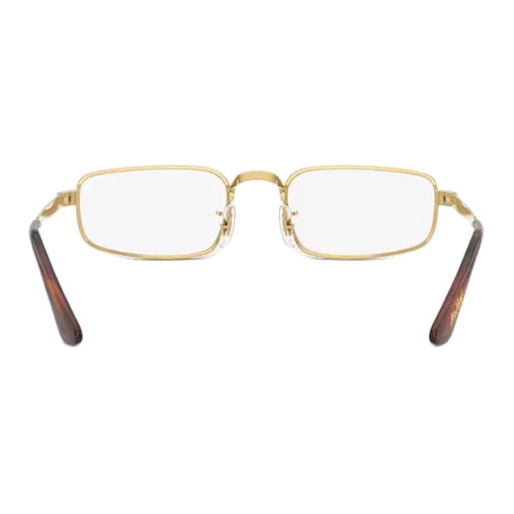 Оправа RayBan Металлические Очки с Прямоугольной Формой и Диоптриями Унисекс Золотого Цвета - изображение 5