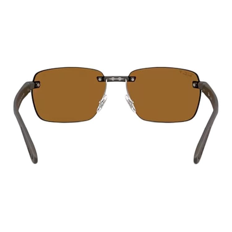 Солнцезащитные очки RayBan Peek Полимерные фигурные солнцезащитные очки унисекс песочно-коричневые - изображение 6