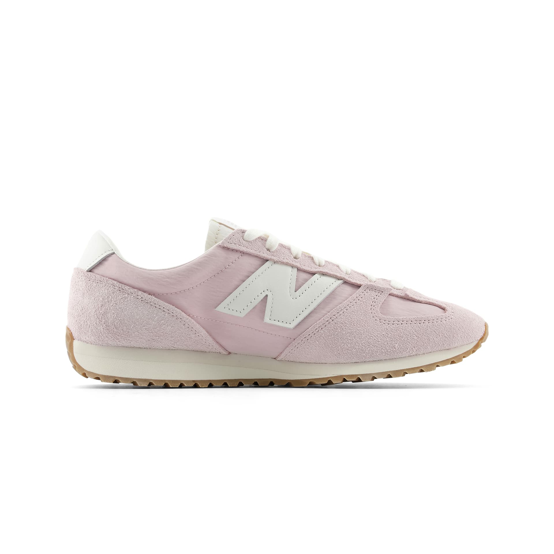 Кроссовки New Balance NB 471 Текстиль Спилок коровьей кожи Низкий Топ Повседневная Обувь Унисекс Светло-Розовый D Ширина Корпуса - изображение 2