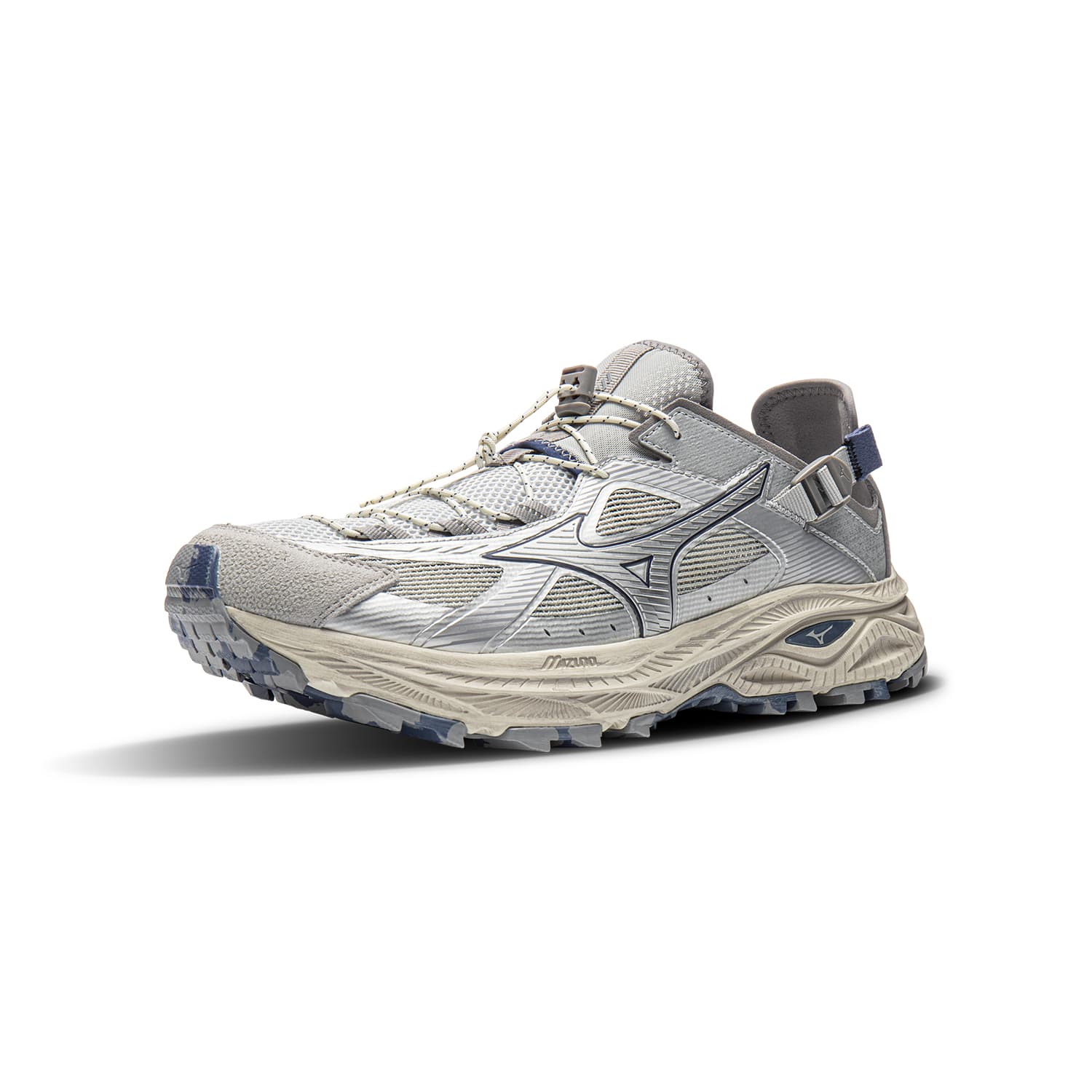 Сандалии Mizuno Racer Trail Дышащая Поддерживающая Анти-Коллизионная Обувь для Водных Спортов Унисекс Серый Серебряный - изображение 2