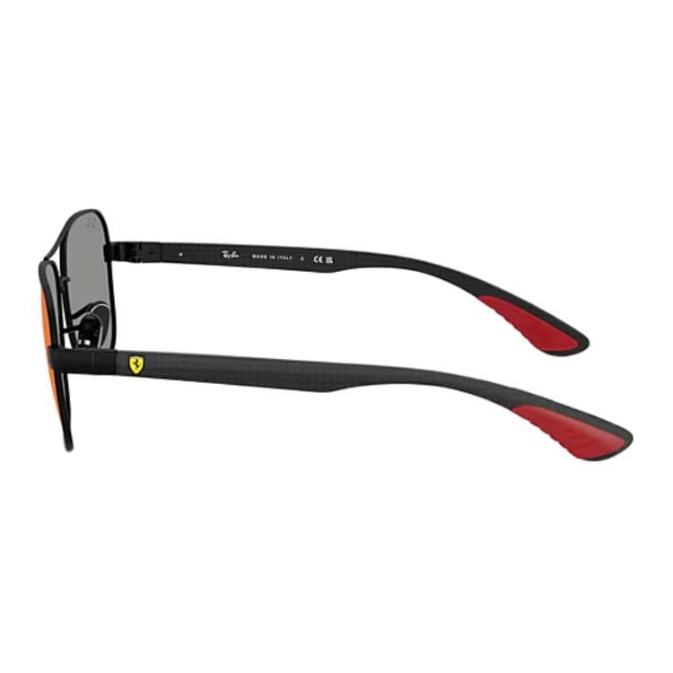 Солнцезащитные очки RayBan Металлические Квадратные Солнцезащитные Очки Унисекс Матовый Черный - изображение 3