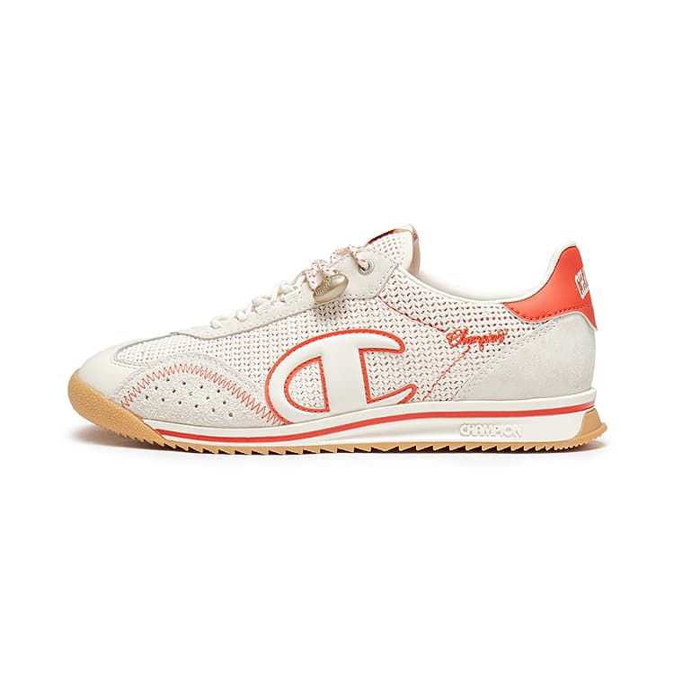 Кроссовки Champion Low-Top Повседневная Обувь Женская Молочно-Белый Глина-Красный - изображение 1