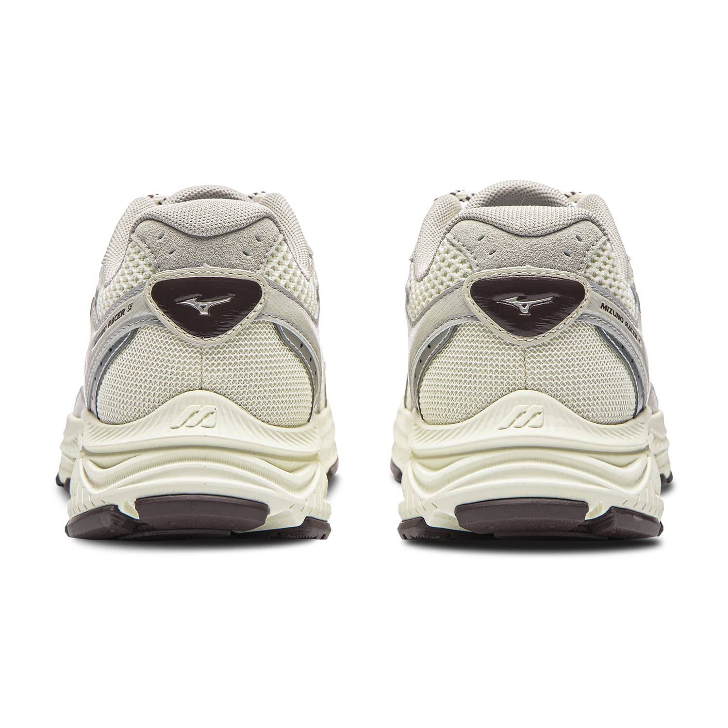 Кроссовки для бега Mizuno Racer S противоскользящие устойчивые к истиранию дышащие низкие повседневные беговые кроссовки унисекс цвет экрю - изображение 5