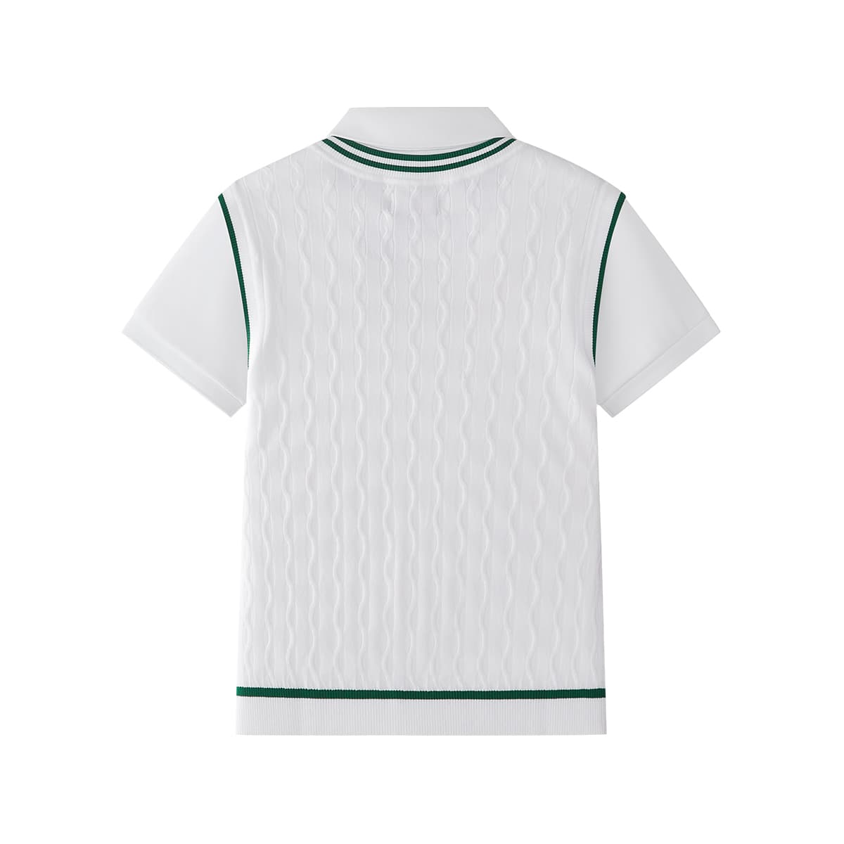 Футболка FILA KIDS Выступление FPH Короткий рукав Нефритовый белый Детский - изображение 2