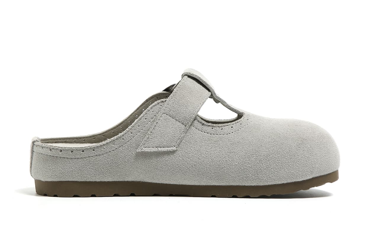 Сандалии HUANQIU Обувь Birkenstock Женская Серого цвета - изображение 3