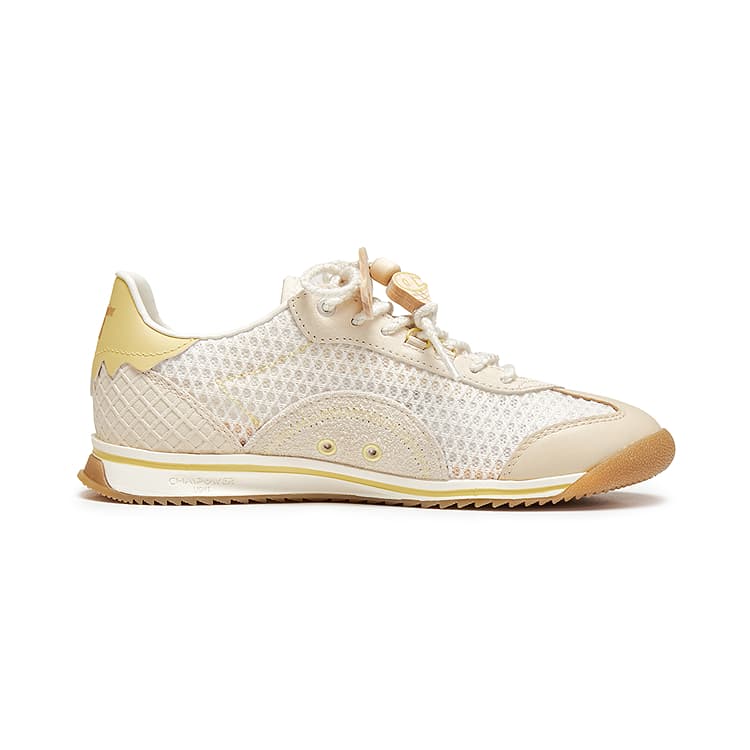 Кроссовки Champion Low Top Повседневная обувь Женская Светлый костный Кукурузный желтый - изображение 2