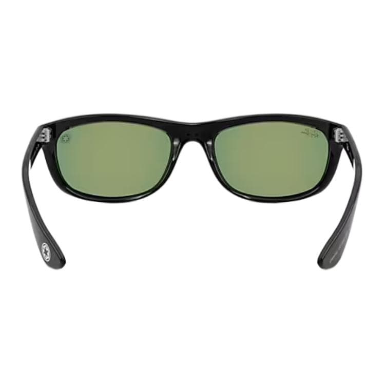 Солнцезащитные очки RayBan Модный тренд Нейлоновые Прямоугольные Солнцезащитные очки Унисекс Черные - изображение 4
