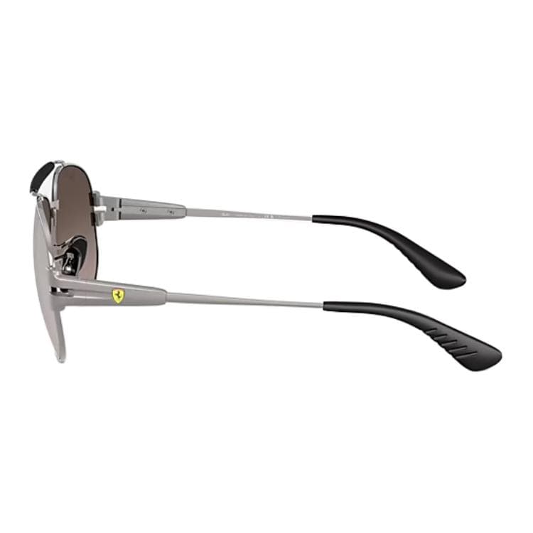 Солнцезащитные очки RayBan Металлические солнцезащитные очки Aviator унисекс BARREL серого цвета - изображение 5