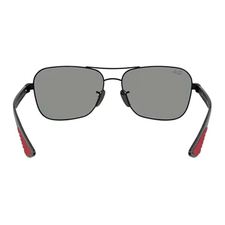 Солнцезащитные очки RayBan Металлические Квадратные Солнцезащитные Очки Унисекс Матовый Черный - изображение 6
