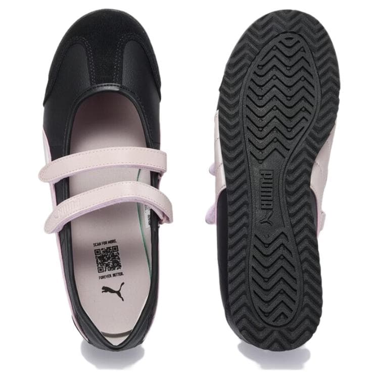 PUMA Turino 2 Туфли Мэри Джейн Женские Черно-розовый - изображение 4
