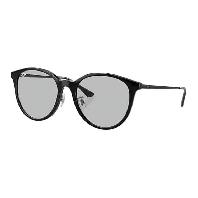Солнцезащитные очки RayBan Литье под давлением Круглые Солнцезащитные очки Унисекс Полированный Черный - изображение 1