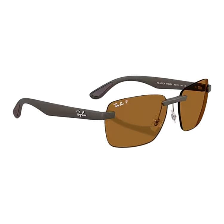 Солнцезащитные очки RayBan Peek Полимерные фигурные солнцезащитные очки унисекс песочно-коричневые - изображение 4