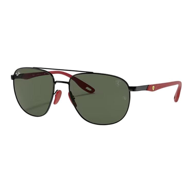 Солнцезащитные очки RayBan Сталь Авиатор Солнцезащитные очки Унисекс Черный - изображение 1