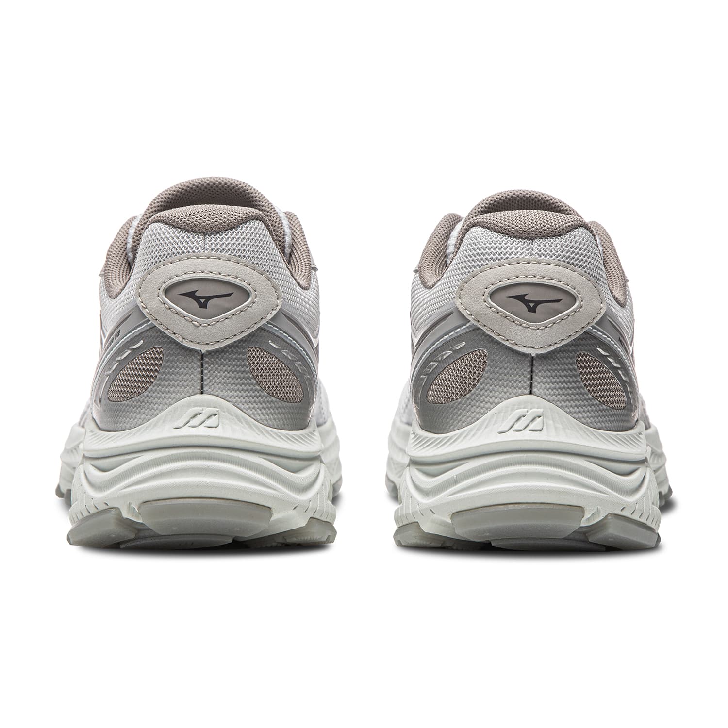 Кроссовки для бега Mizuno RACER V2 Устойчивый к истиранию Дышащий Низкий Топ Спринт Беговые кроссовки Унисекс Устричный гриб Пепельный - изображение 5