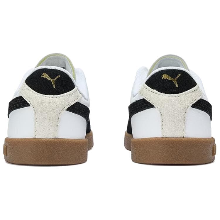 Кроссовки PUMA Club 2 Low Топ Кеды немецкой армии (GAT) Унисекс Черный белый - изображение 4