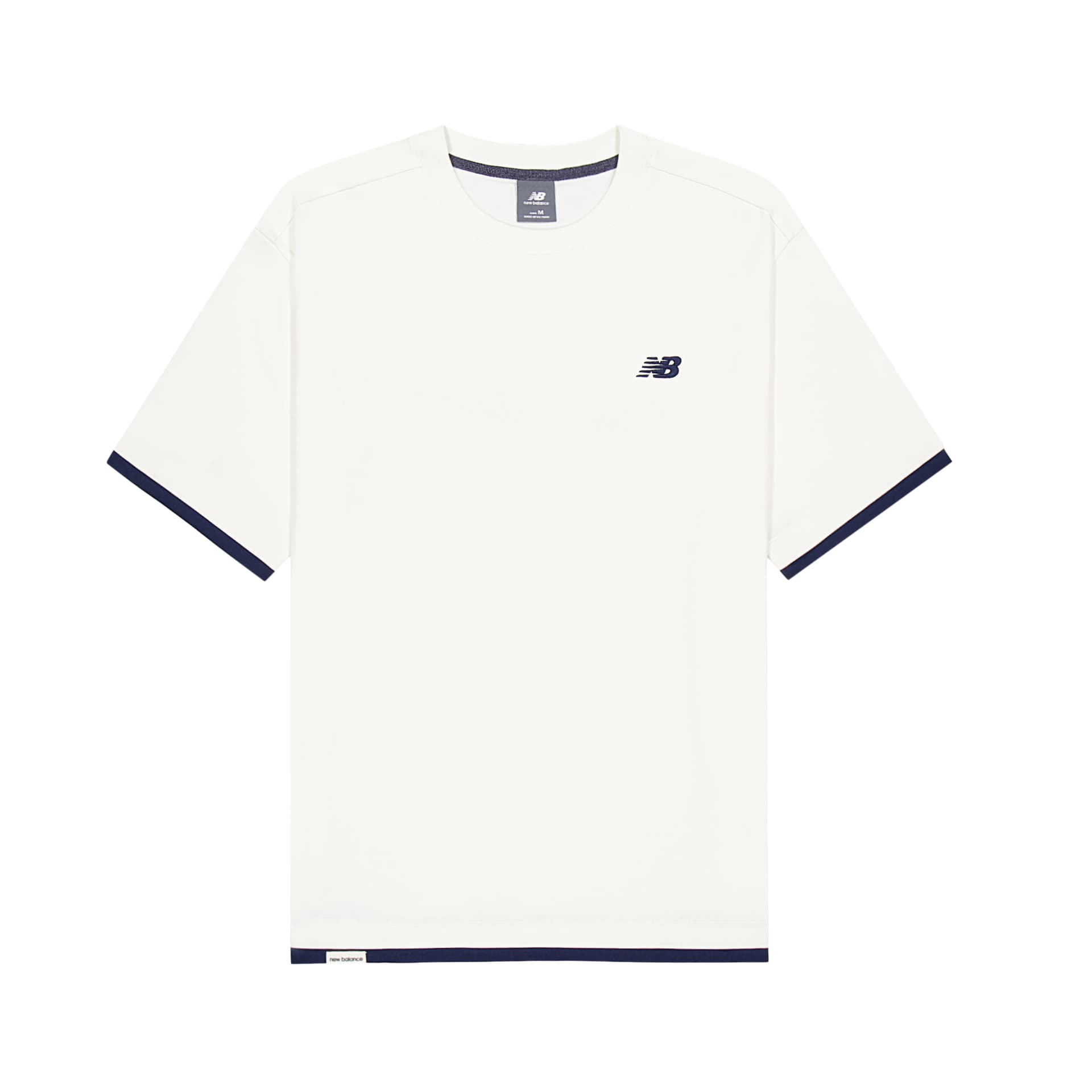 Футболка New Balance T-Shirt Мужской Белый - изображение 1