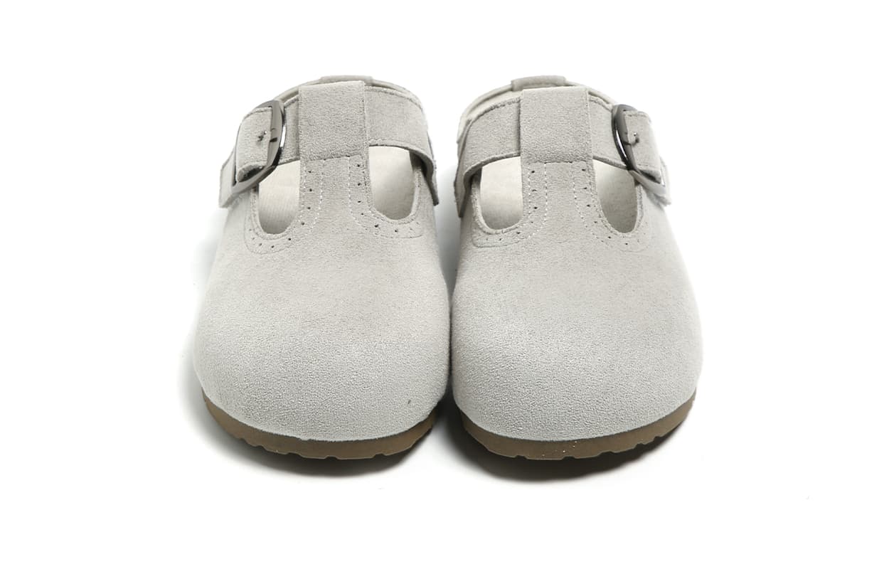 Сандалии HUANQIU Обувь Birkenstock Женская Серого цвета - изображение 6