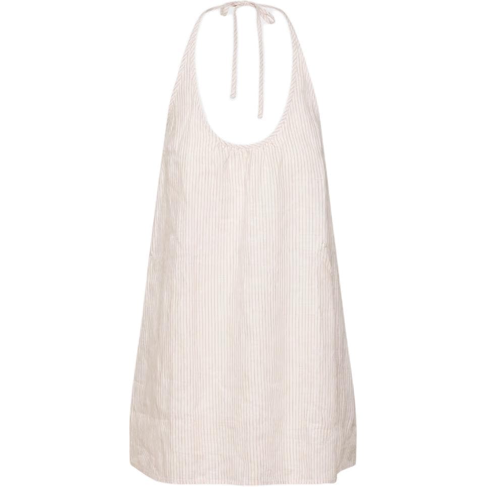ARITZIA SS26 Little moon BORA Льняное Халтер Платье-комбинация Женское - изображение 1