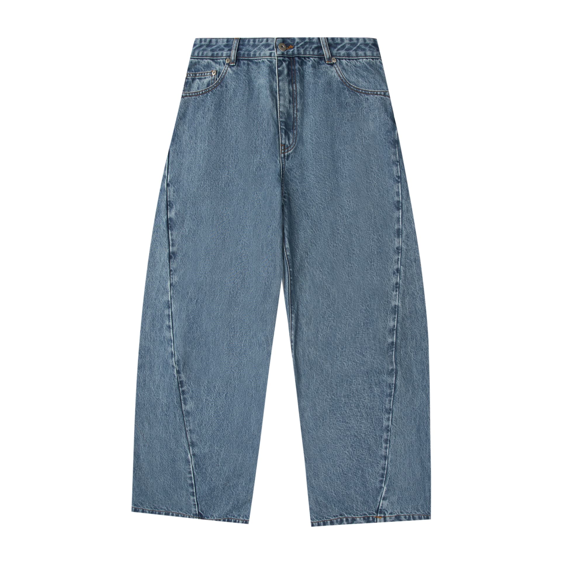 Штаны ROARINGWILD Blue Unisex Jeans ROARINGWILD Синий Унисекс Джинсы - изображение 1