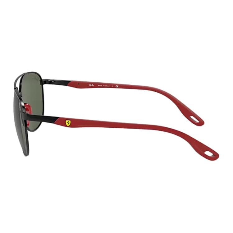 Солнцезащитные очки RayBan Сталь Авиатор Солнцезащитные очки Унисекс Черный - изображение 3
