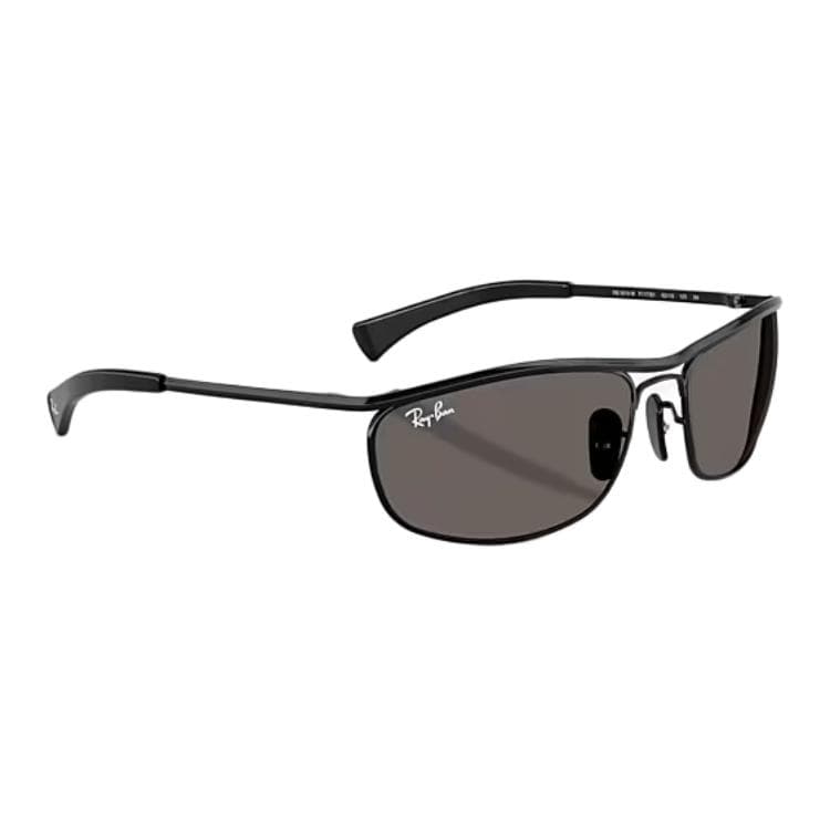 Солнцезащитные очки RayBan Металлические Овалные Солнцезащитные Очки Унисекс Черные - изображение 4