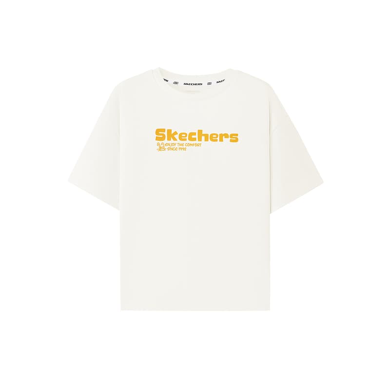 Футболка Skechers Kids Зефир Белый 0074 Детская Рубашка - изображение 1