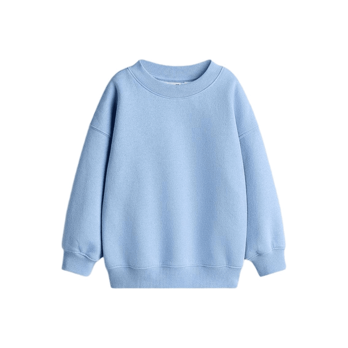H&M Толстовка с круглым вырезом с флисовой подкладкой с длинными рукавами однотонное для детей - изображение 1