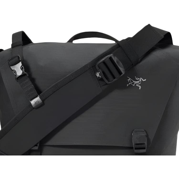 Arcteryx Granville 10L рюкзак с верхней молнией 400D переработанный нейлон черный Унисекс Парный - изображение 4